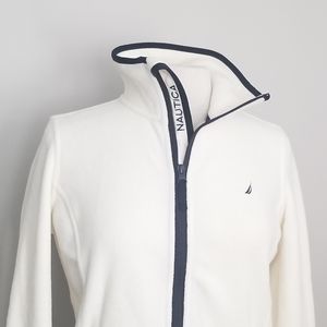 Nautica Fleece Jacket. Full zipper.